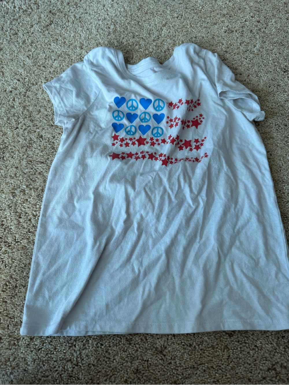 Girls American 🇺🇸 Flag Tshirt